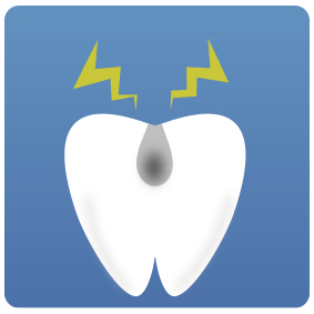 八重歯からの虫歯