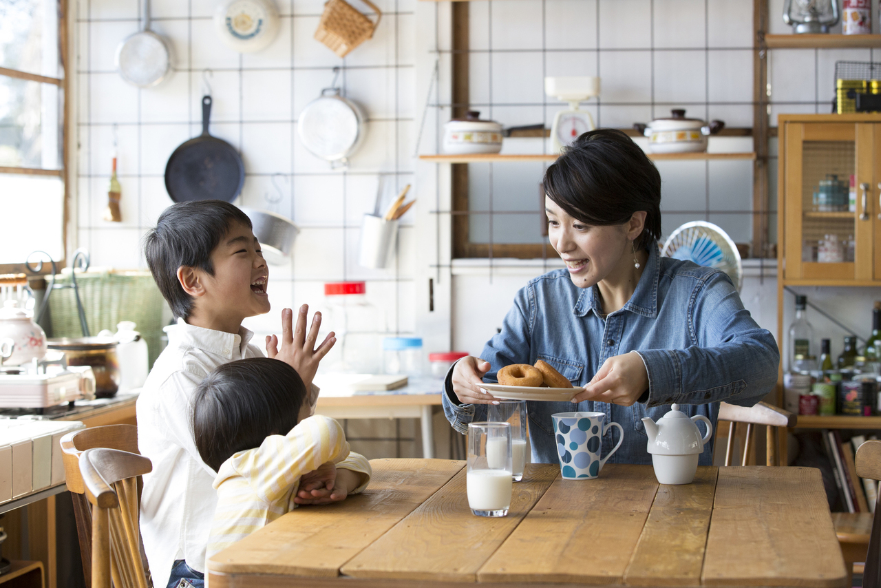 開口により食べ物が食べにくい